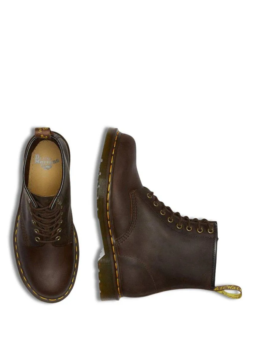 1460 Dark Brown Crazy Horse - Dark Brown