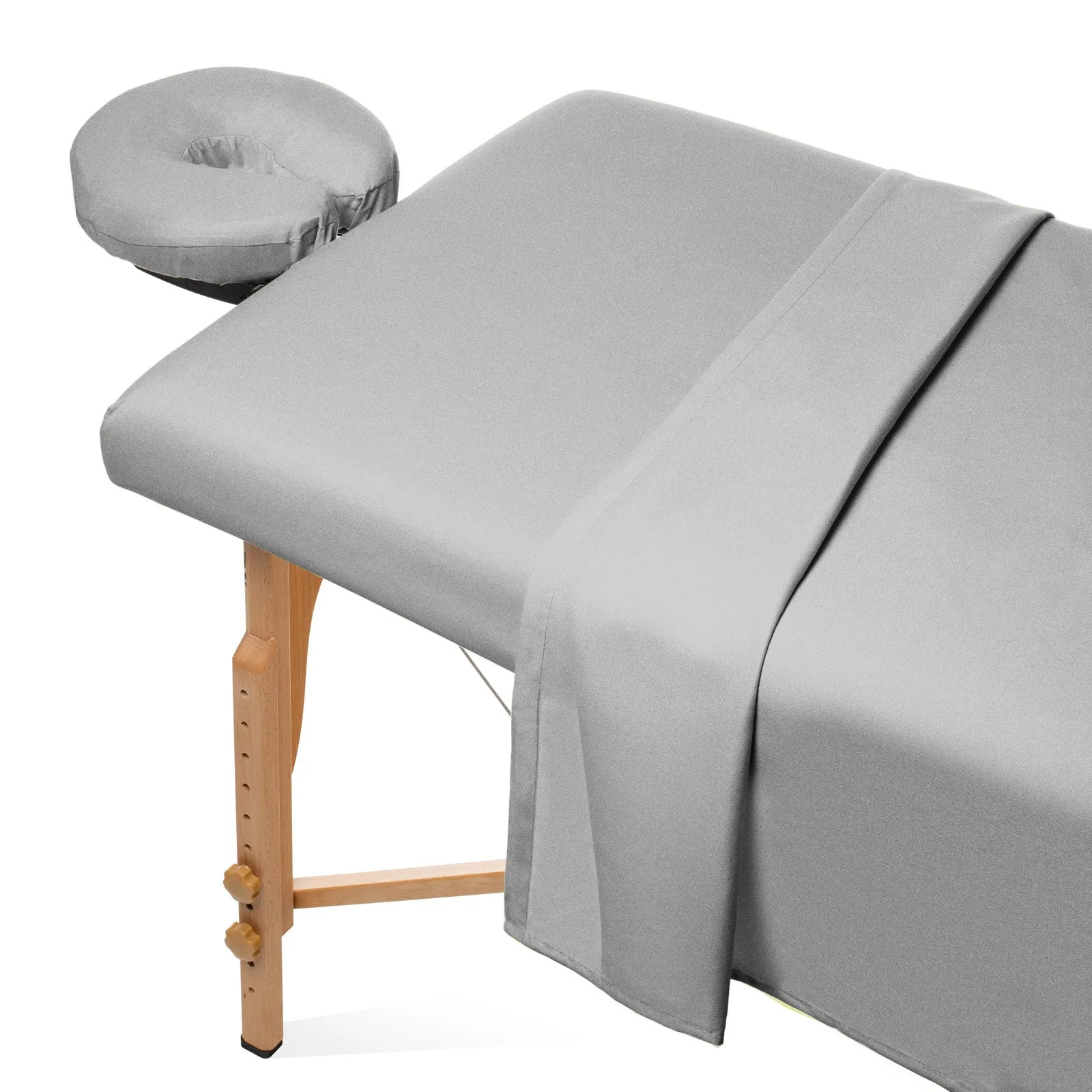 3-Piece Massage Table Sheet Set with Face Cradle Cover - Saloniture