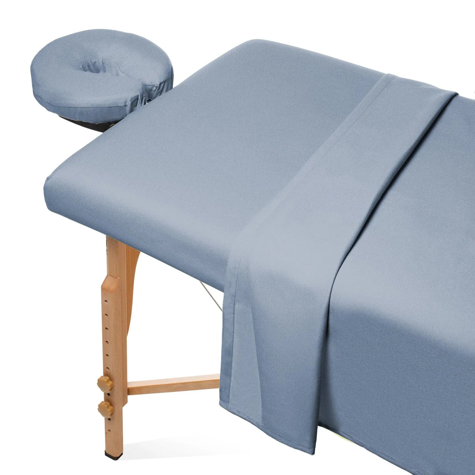 3-Piece Massage Table Sheet Set with Face Cradle Cover - Saloniture