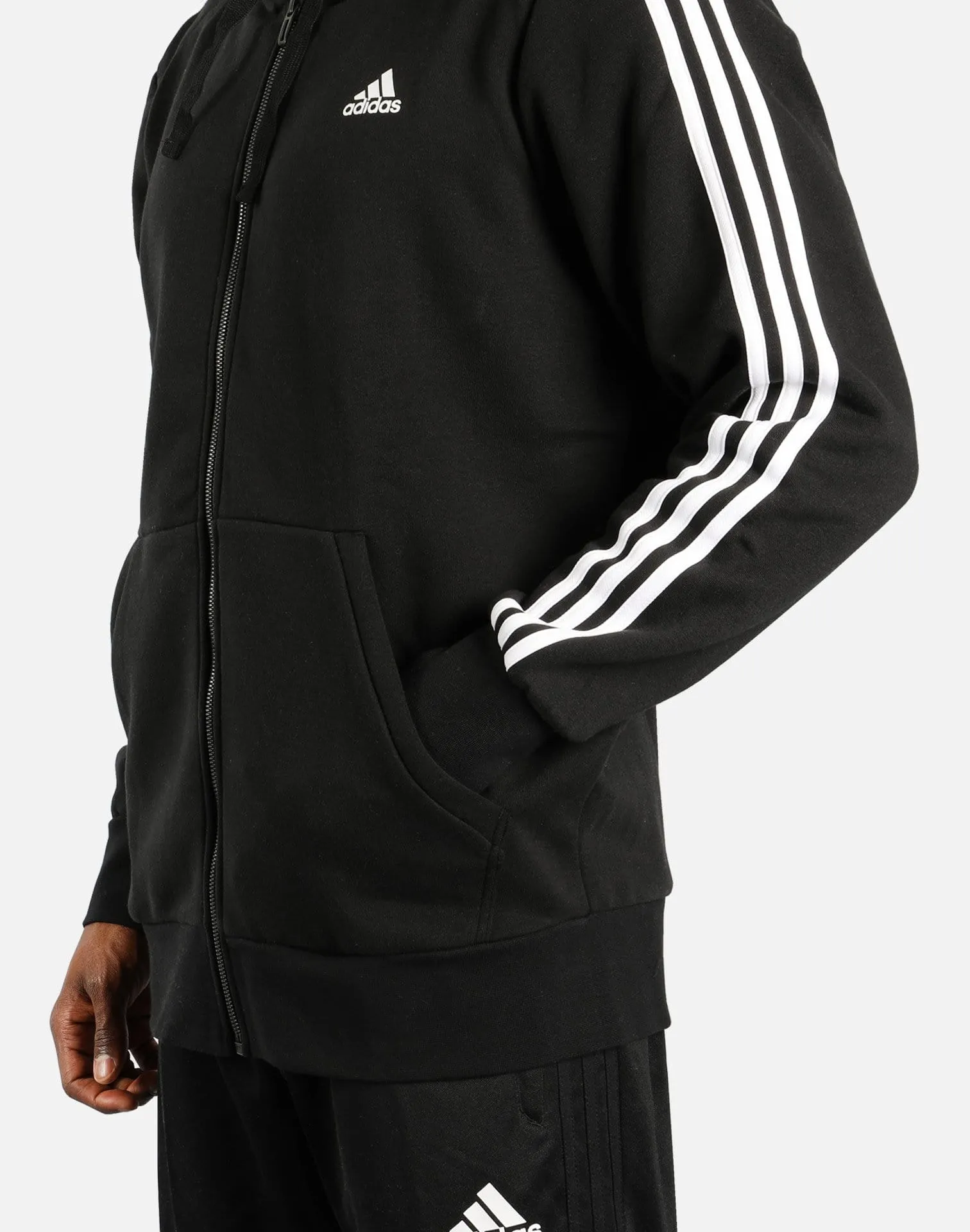 Adidas ESSENTIAL 3-STRIPES FLEECE HOODIE