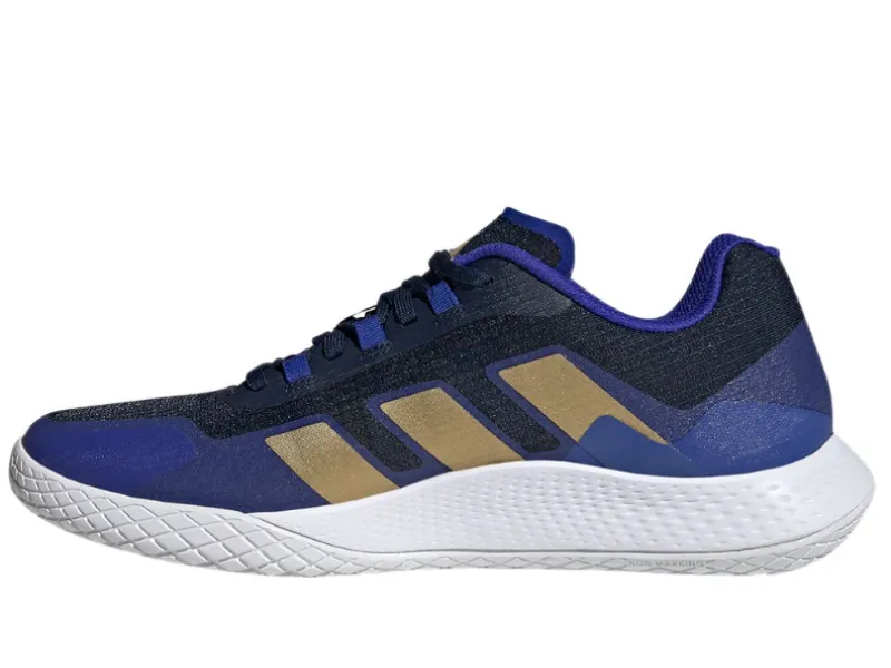 Adidas Forcebounce 2.0 Mens Indoor Court Shoes (Matte Gold/Lucid Blue)