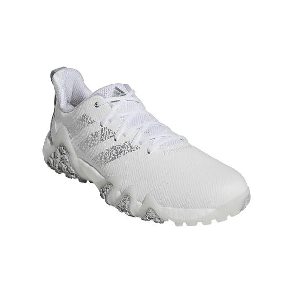 adidas Gents Codechaos 22 Spikeless Shoes Cloud White - Silver Metallic - Grey Two