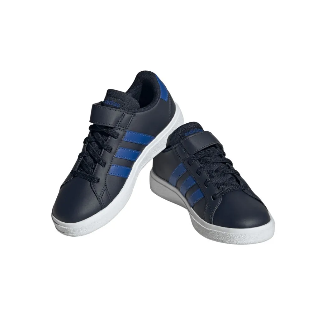 adidas Grand Court 2.0 Elastic Lace and Top Strap Kid's Sneakers