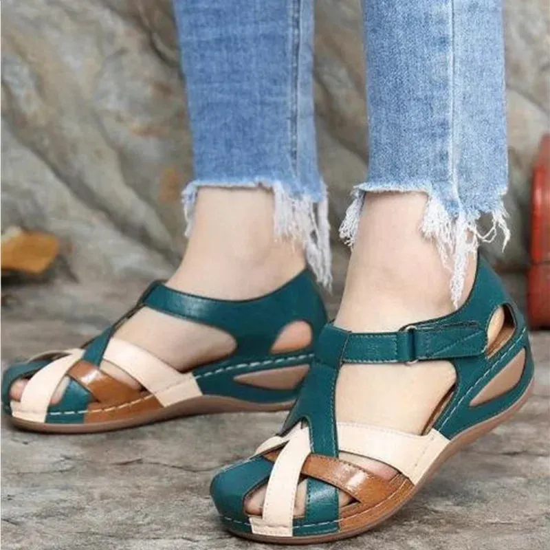 Aiertu Fashion Women Sandals Waterproo Sli on Round Female  Slippers Casual Comfortable Outdoor Fashion Sunmmer Plus Size Shoes Women