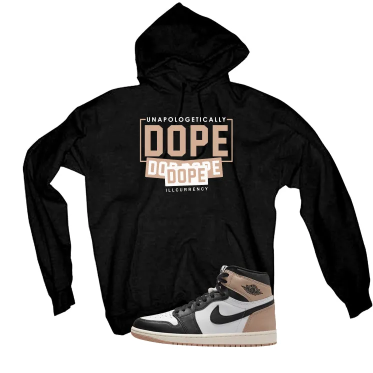 Air Jordan 1 High OG Latte Black T-Shirt (DOPE)| illcurrency