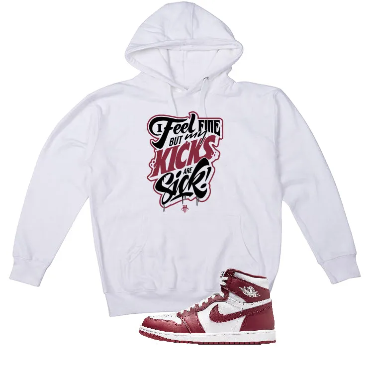 Air Jordan 1 High OG “Team Red” | illcurrency White T-Shirt (Kicks Are Sick)