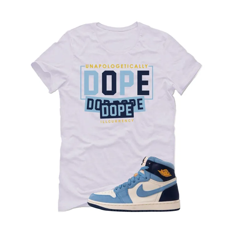 Air Jordan 1 High OG WMNS First in Flight White T-Shirt (DOPE)| illcurrency