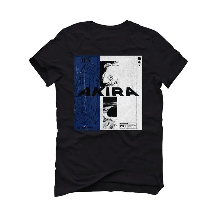 Air Jordan 5 “Racer Blue” Black T-Shirt (AK)