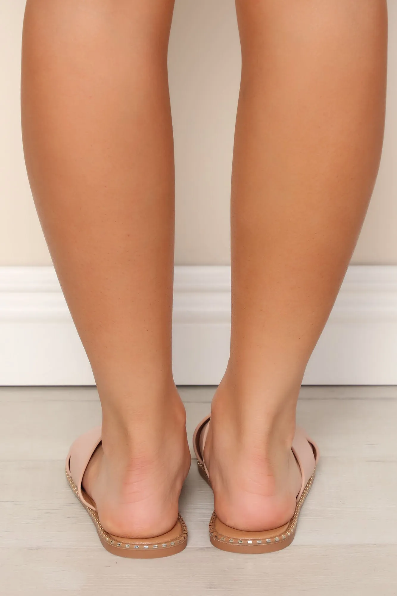 Always Forever Flat Sandals - Nude