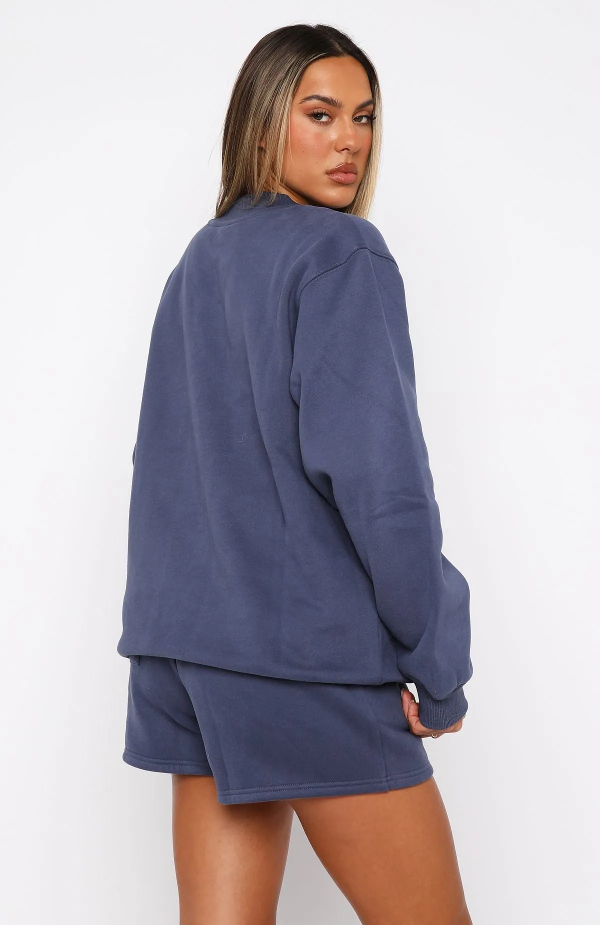 Après Ski Club Oversized Sweater Navy