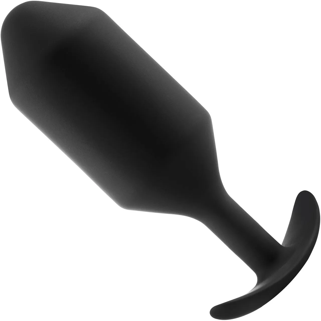 b-Vibe Snug Plug 6 XXXL Silicone Weighted Butt Plug - Black