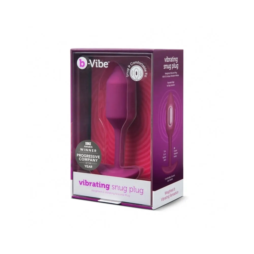 B-Vibe Snug Plug Vibrating Medium