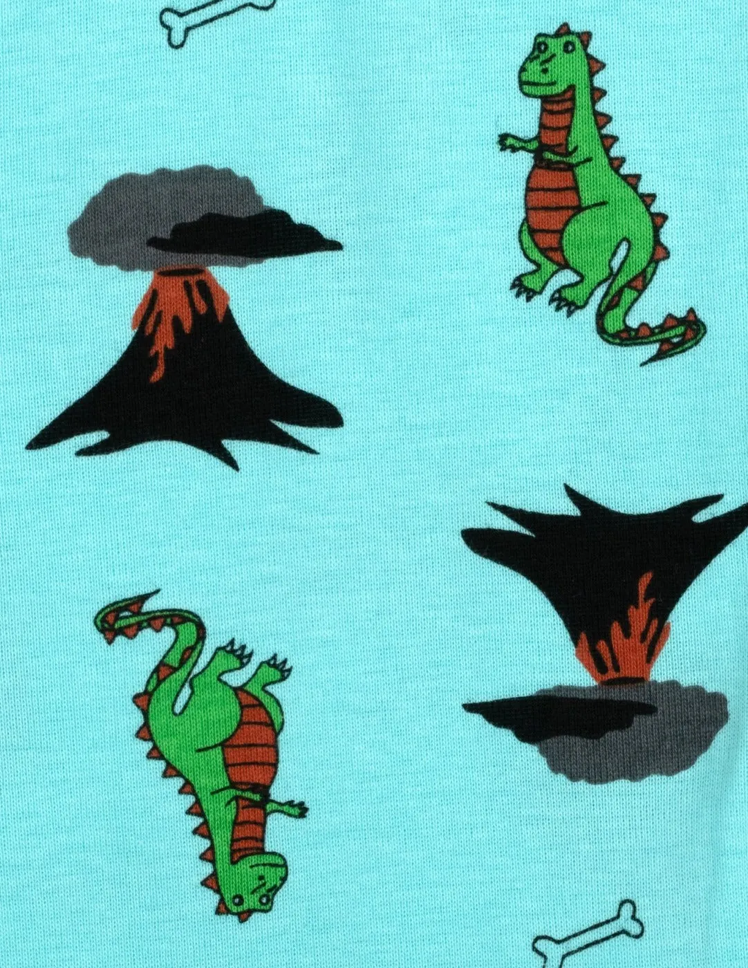 Baby Footed Dinosaur Pajamas