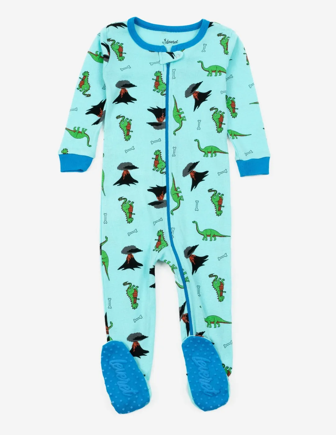 Baby Footed Dinosaur Pajamas