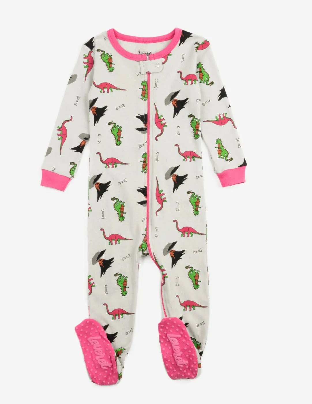 Baby Footed Dinosaur Pajamas