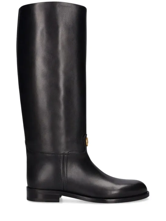 Bally   20mm Hollie tall leather boots 