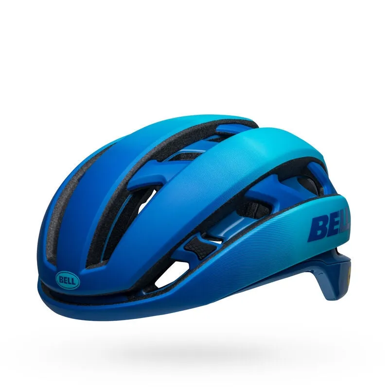 Bell Bike XR Spherical Bicycle Helmets Matte/Gloss Blues Medium