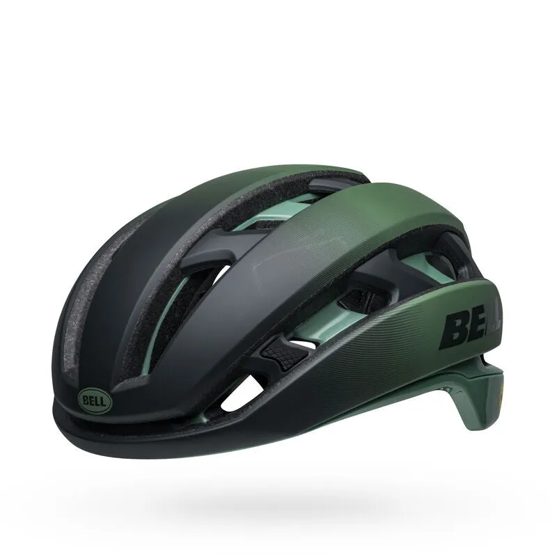 Bell Bike XR Spherical Bicycle Helmets Matte/Gloss Greens Large