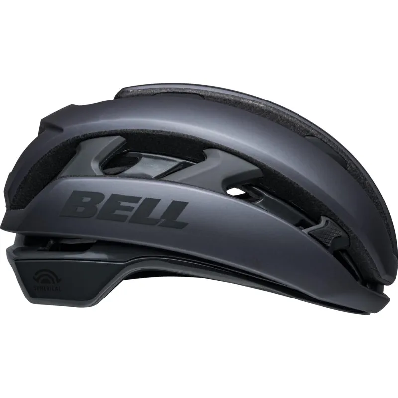 Bell Bike XR Spherical Bicycle Helmets Matte/Gloss Titanium/Gray Large