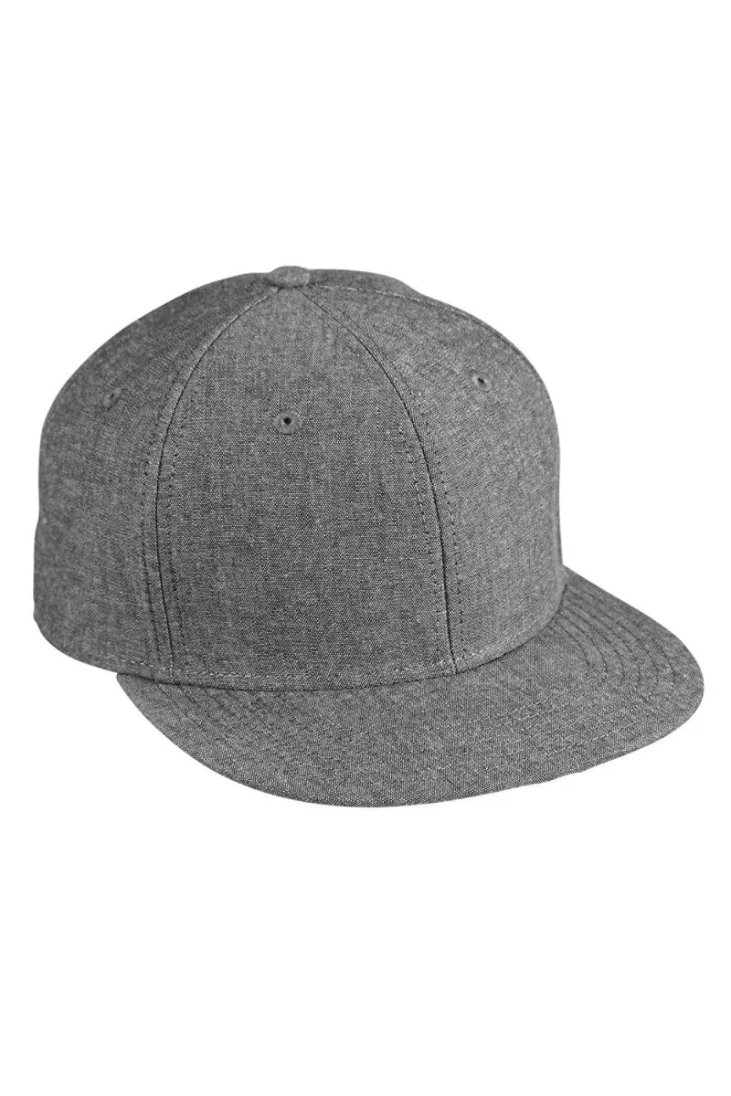 Big Accessories BA516: Flat Bill Cap