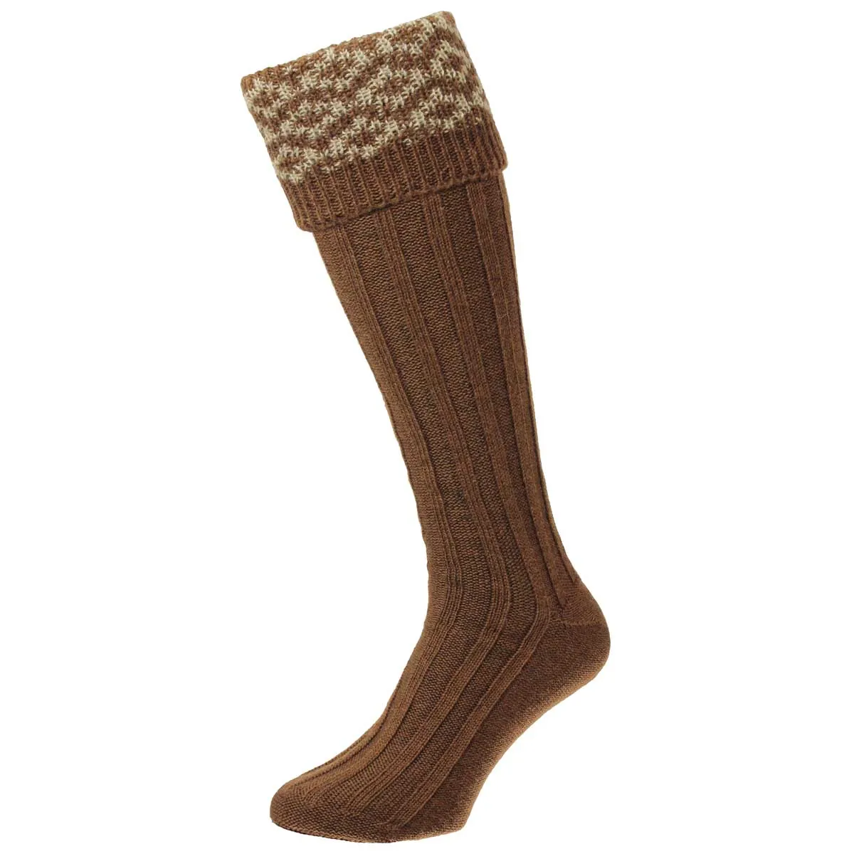 Bisley Pattern Top Shooting Socks