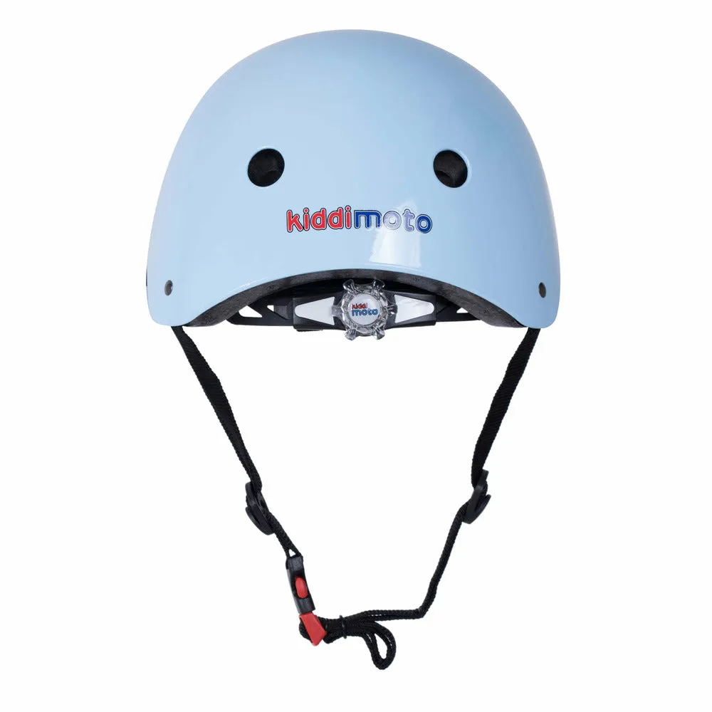 Blue Goggle Bicycle Helmet