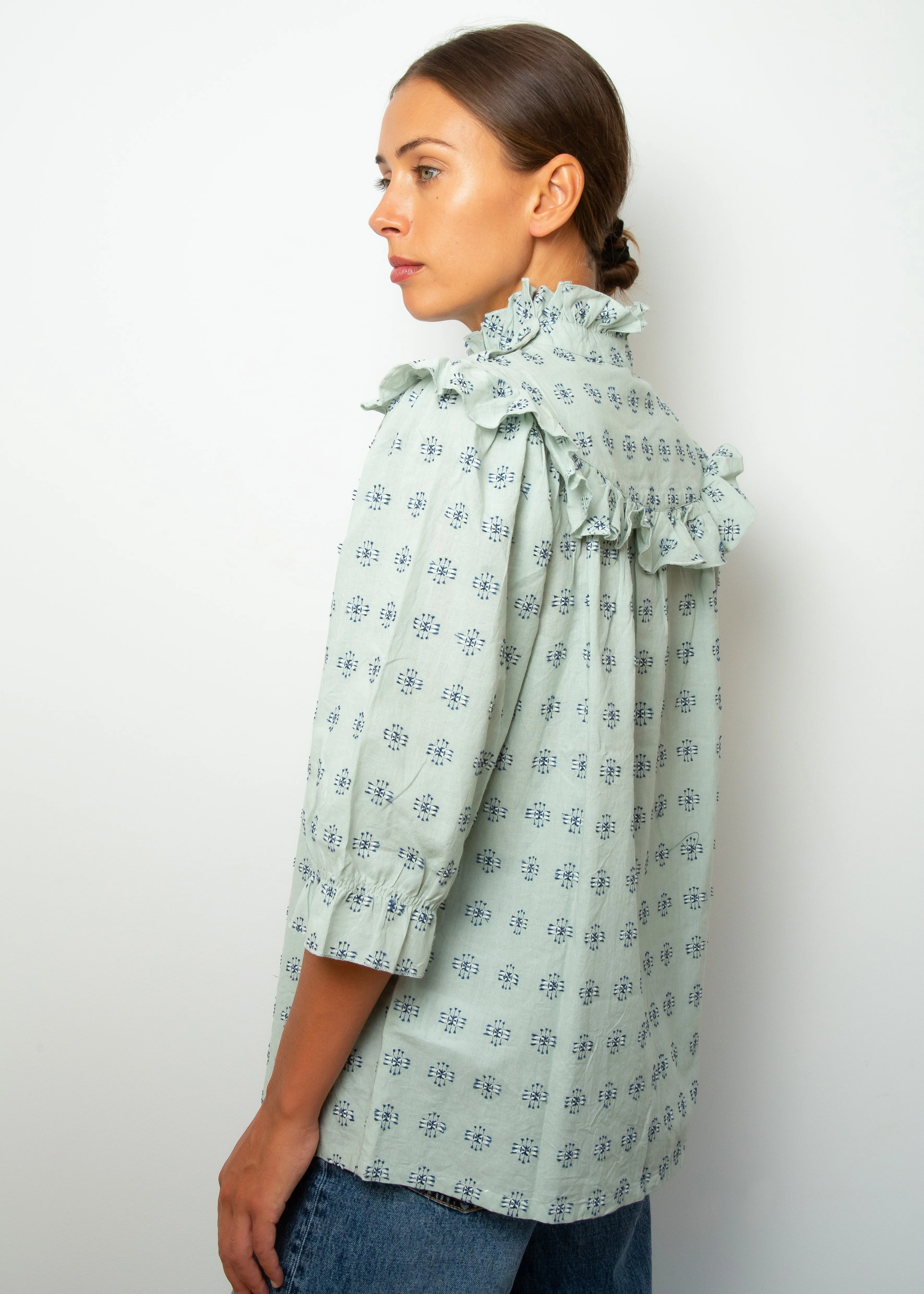 BR Dalva Blouse in Blue