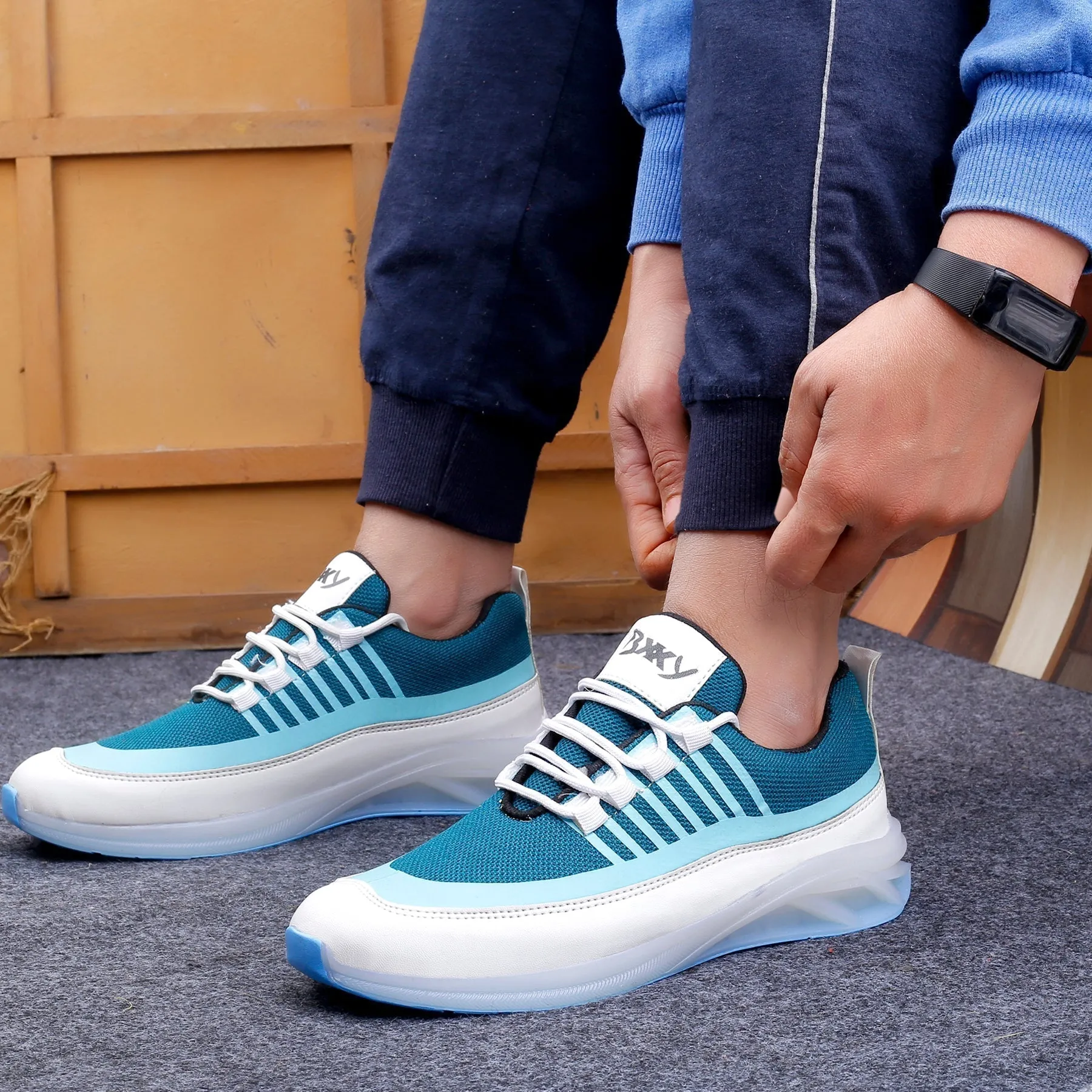 Bxxy's New Lace-up Sports Running Shoes for Men