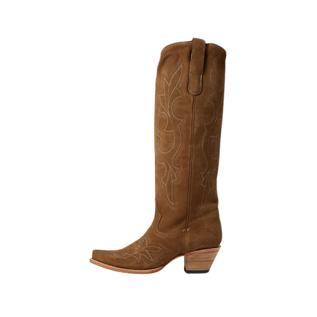 Corral Women's Tall Sand Suede Western Boot