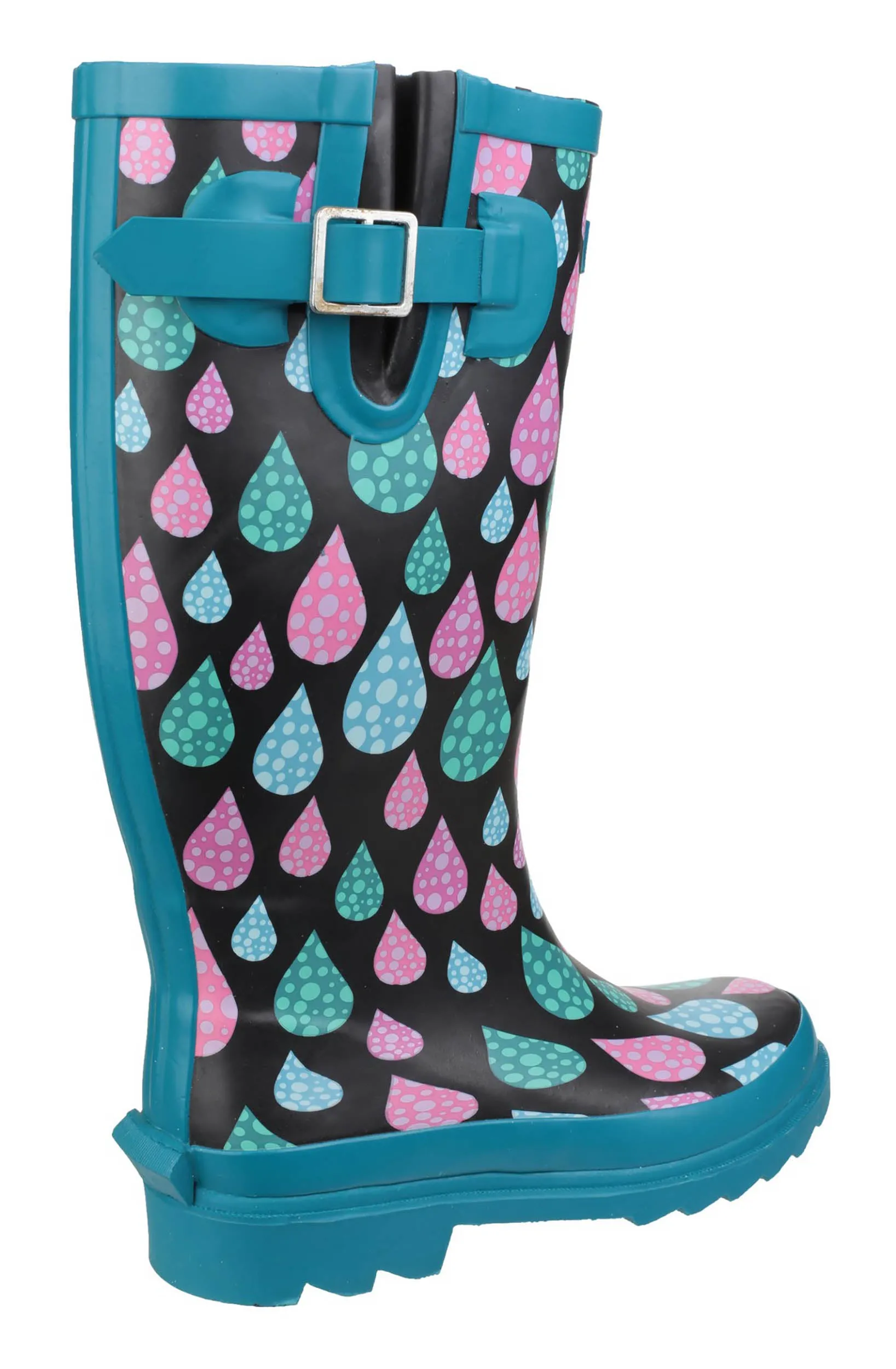 Cotswold Burghley Womens Patterned Wellington Boot