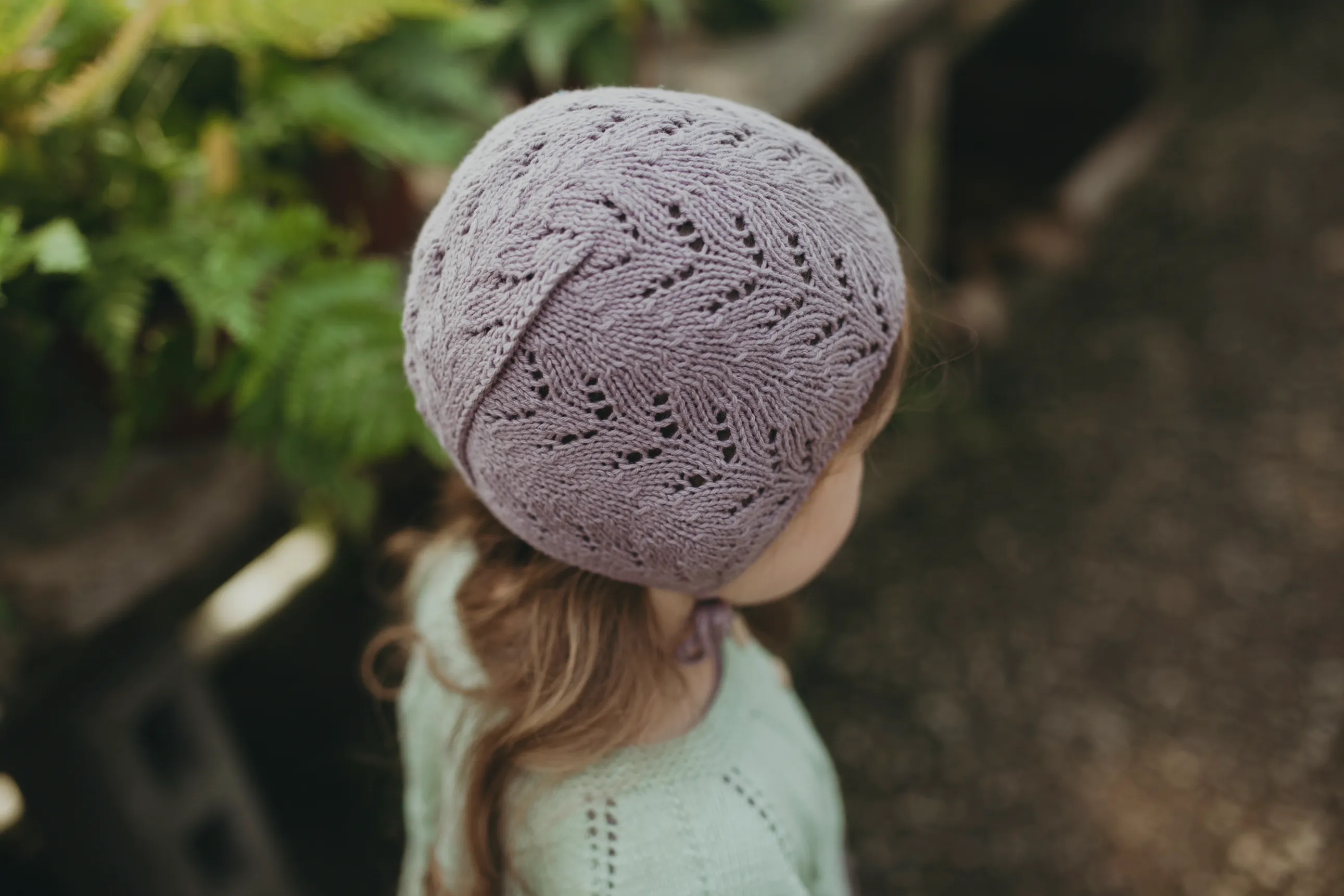 Cotton Lacy Bonnet