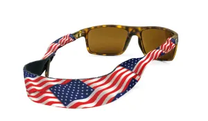 Croakies / USA flag print