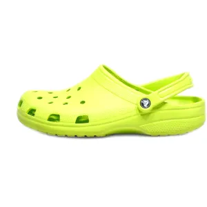 Crocs Classic Sabot Clogs Rubber Green Colour For Men