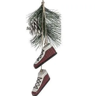 Cross Country Ski Boots Ornament