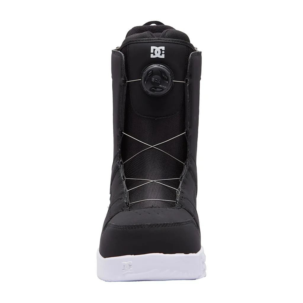 DC 2023 Phase Boa Boots - Black/White