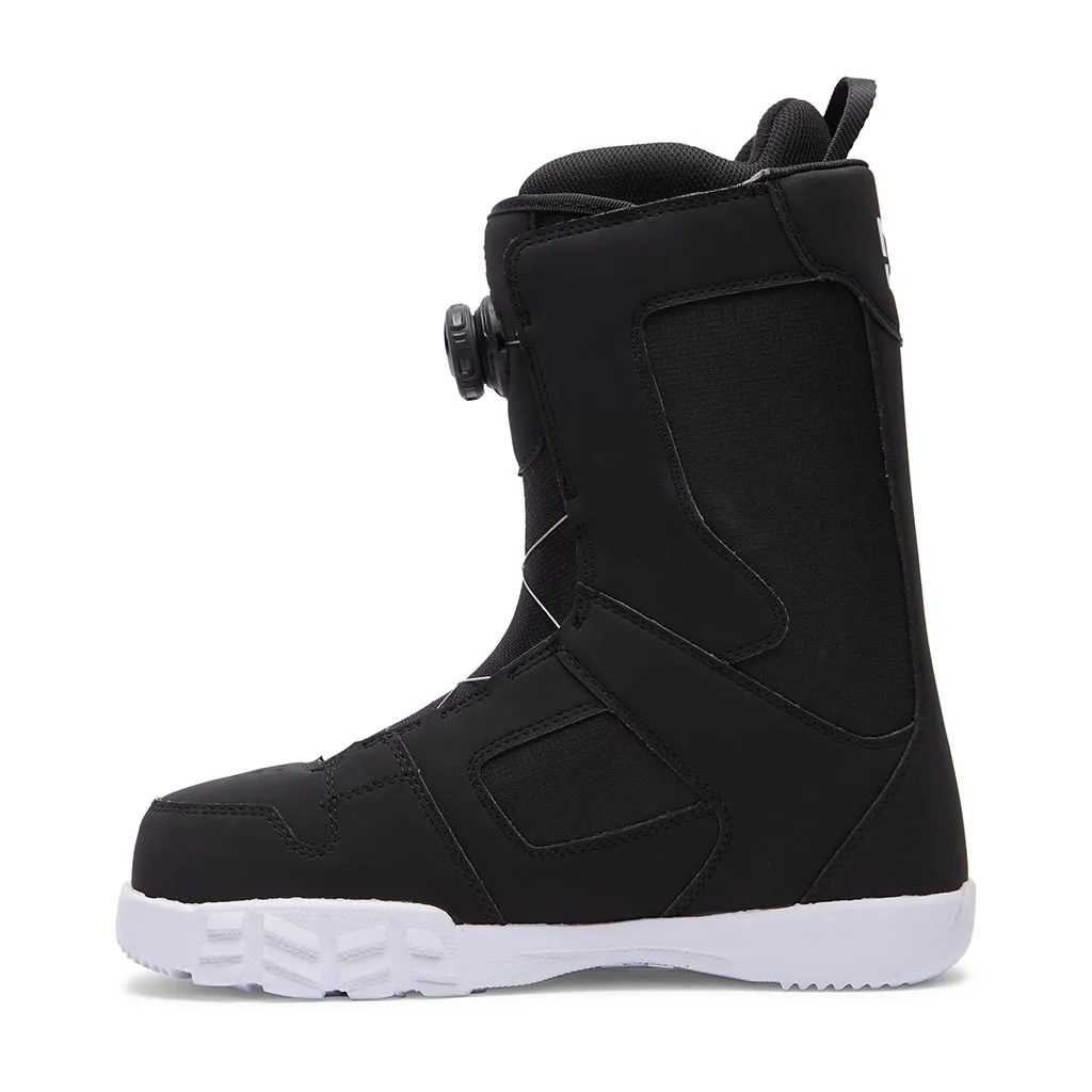 DC 2023 Phase Boa Boots - Black/White