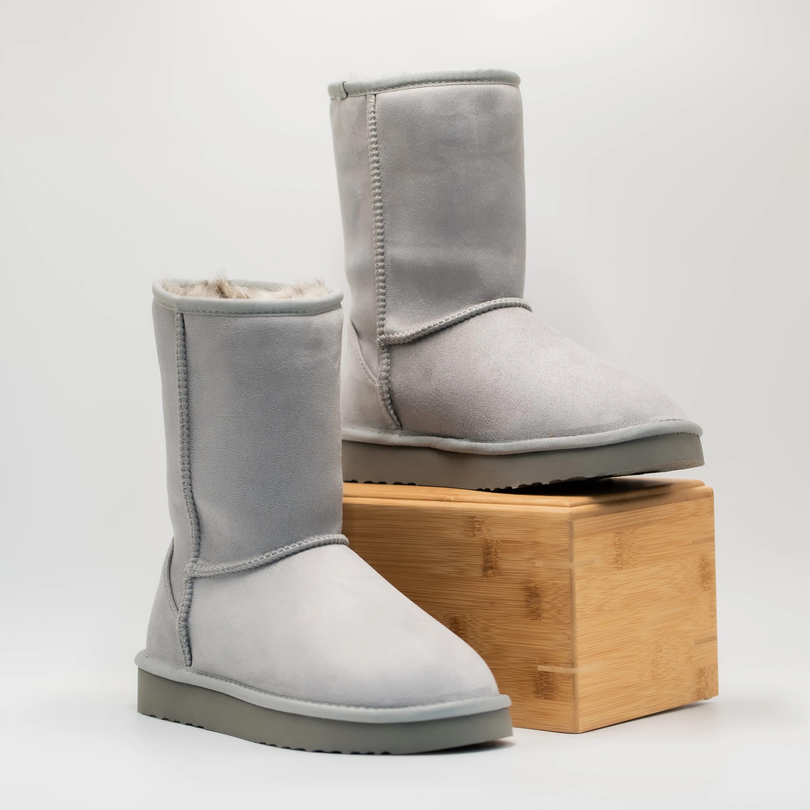 [Defective] Pawj Short Boot | Grey / Chilla