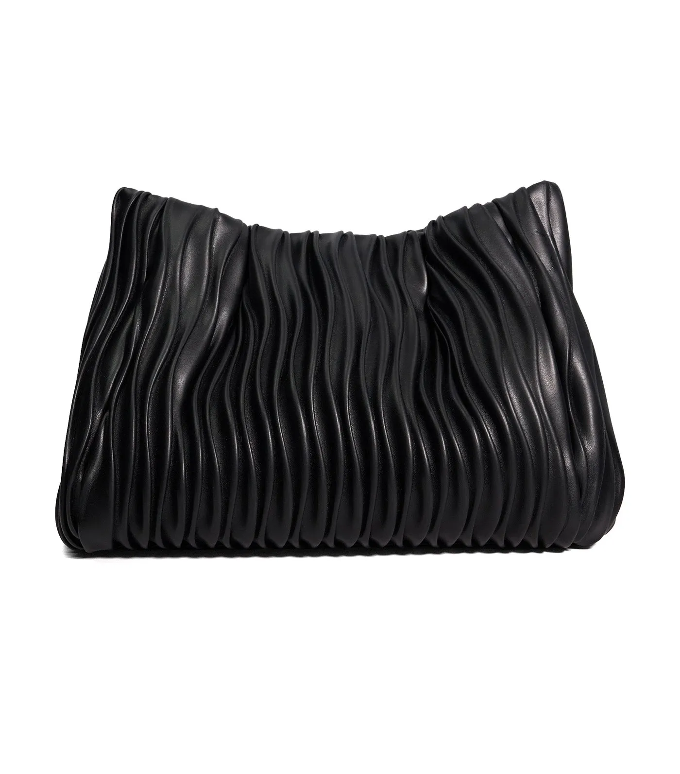 Dominia Wavy Quilt Bag Black