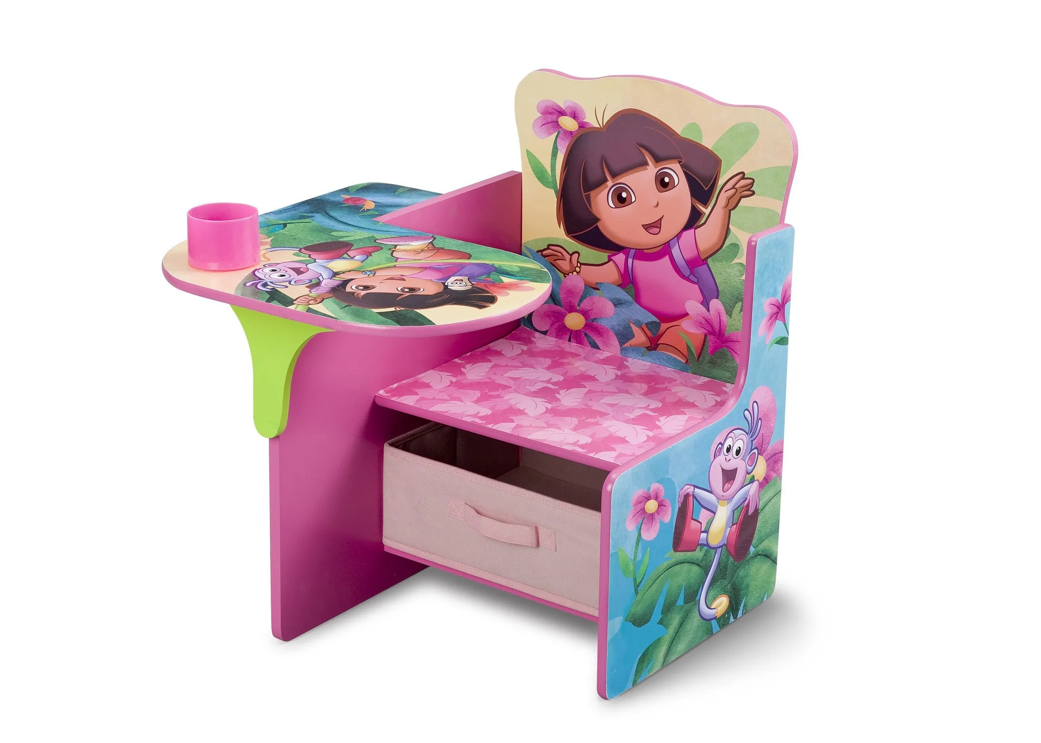 Dora Chair Desk with Storage Bin