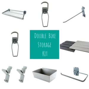 Double Bike Storage Kit