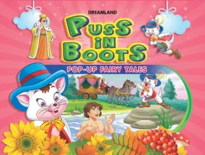 Dreamland Publications Pop-Up Fairy Tales- Puss In Boots