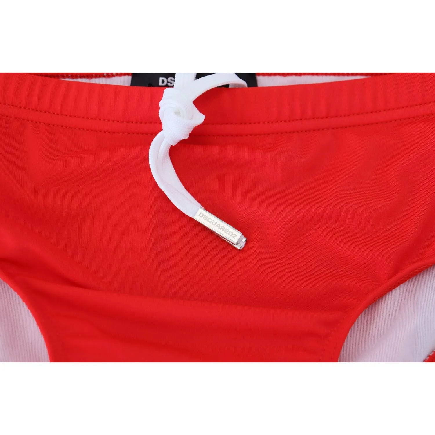 Dsquared² Red ICON Print Swim Briefs