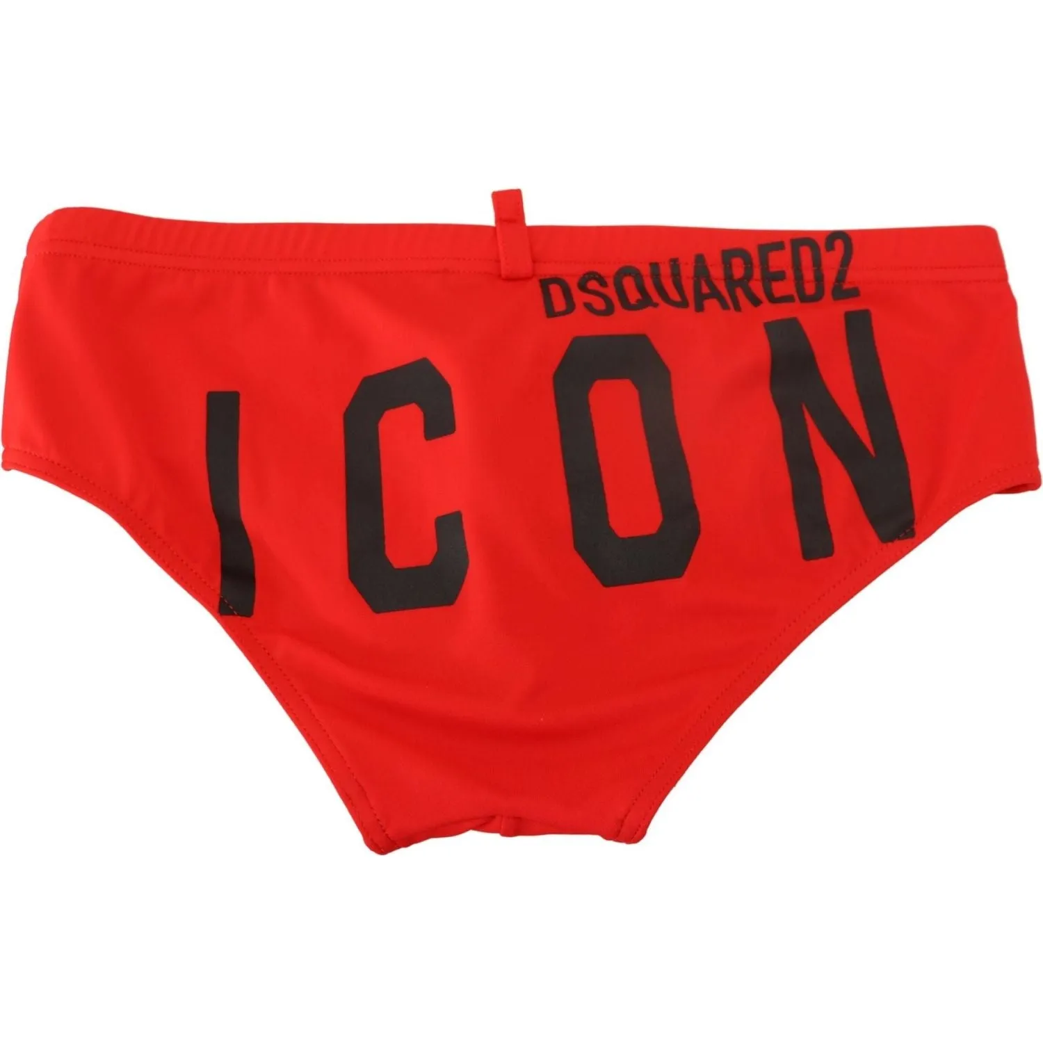 Dsquared² Red ICON Print Swim Briefs