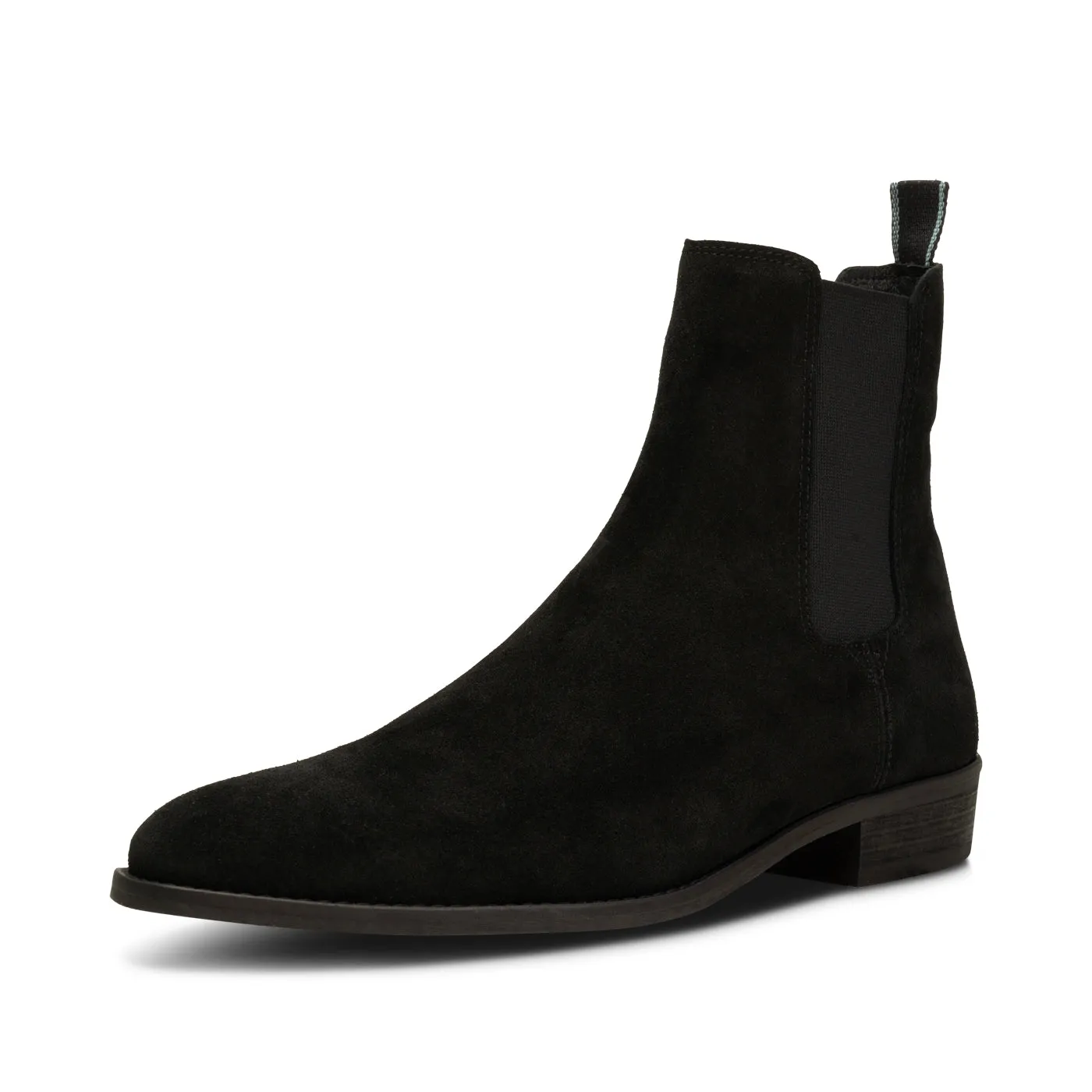 Eli chelsea boot suede - BLACK