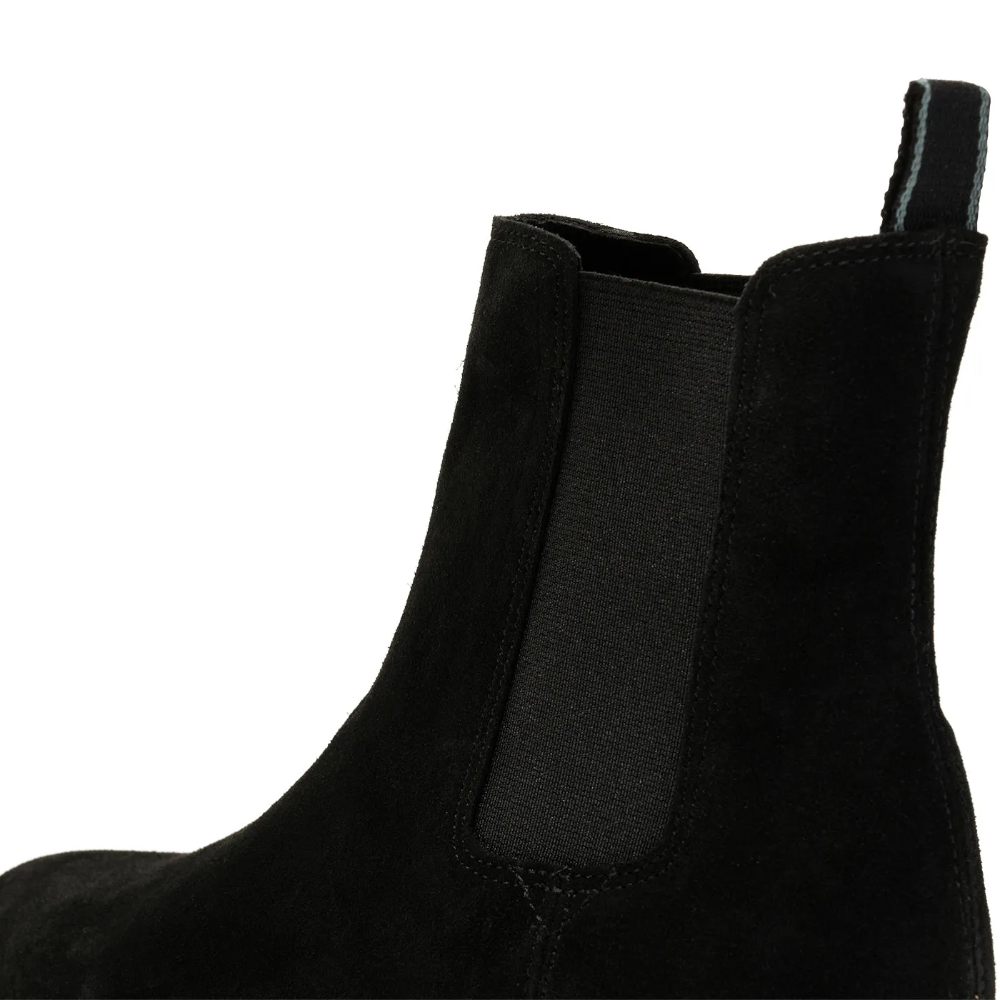 Eli chelsea boot suede - BLACK