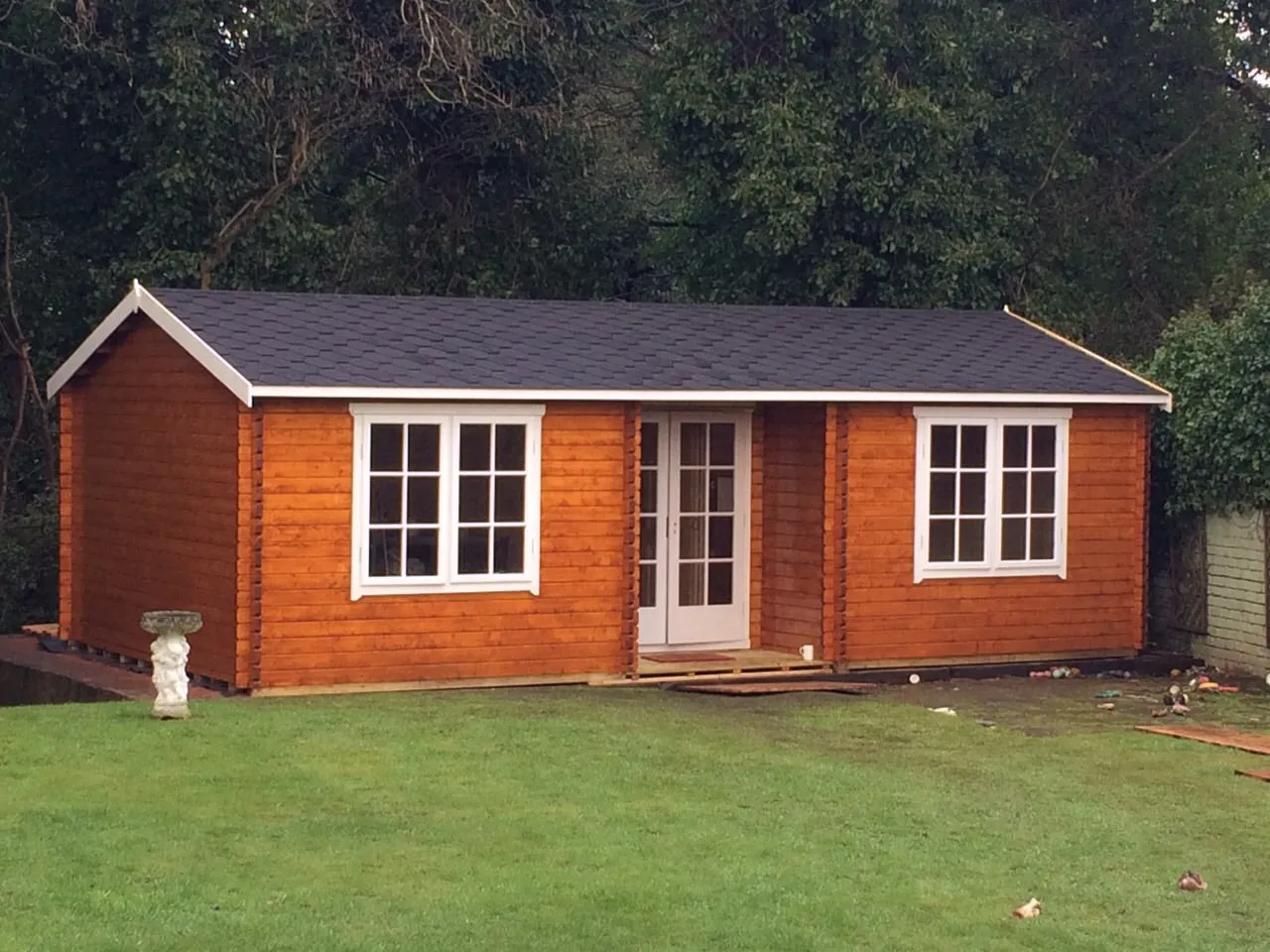 Elveden Log Cabin in 44mm & 70mm Logs - Various Sizes Available