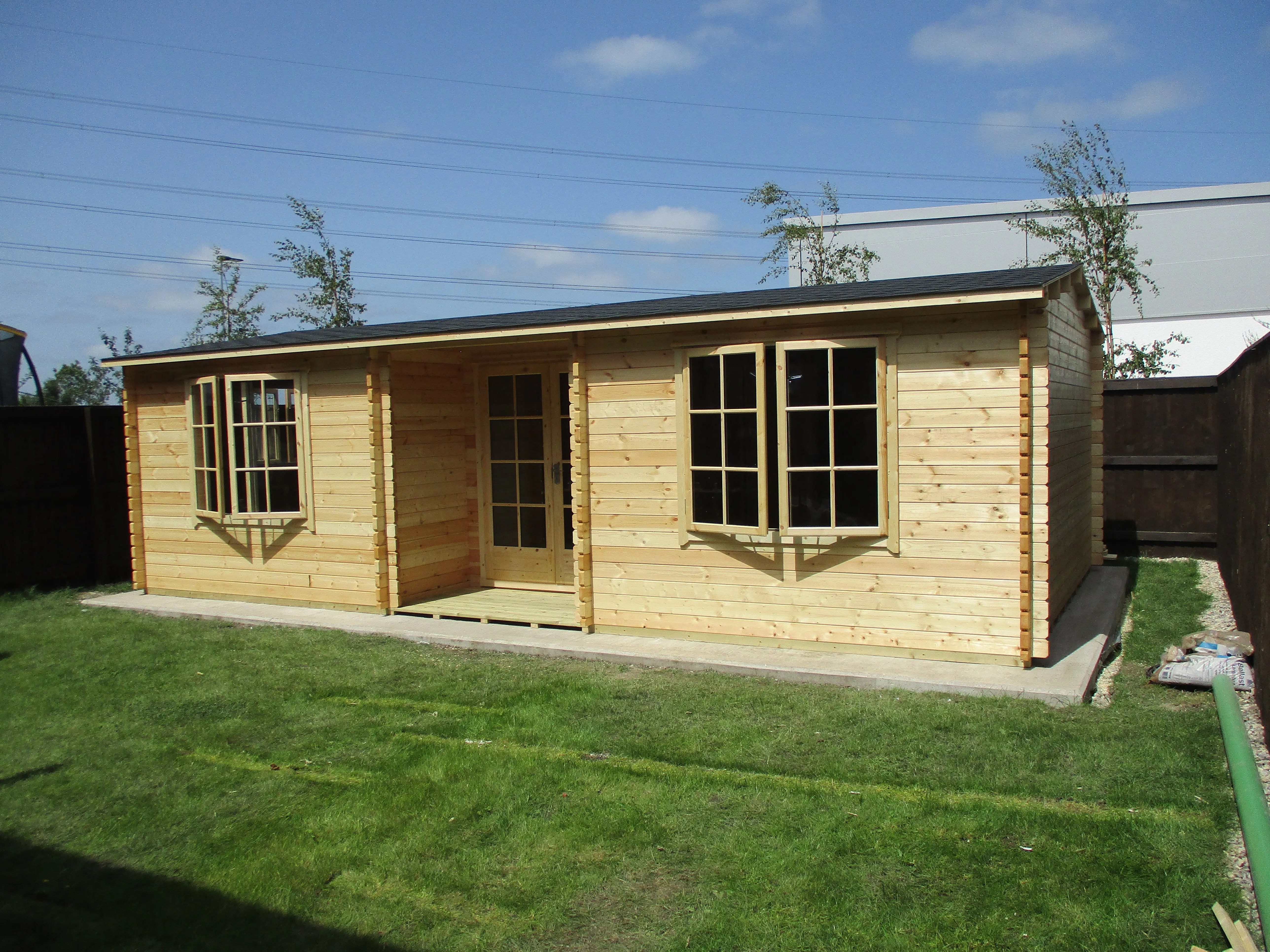 Elveden Log Cabin in 44mm & 70mm Logs - Various Sizes Available