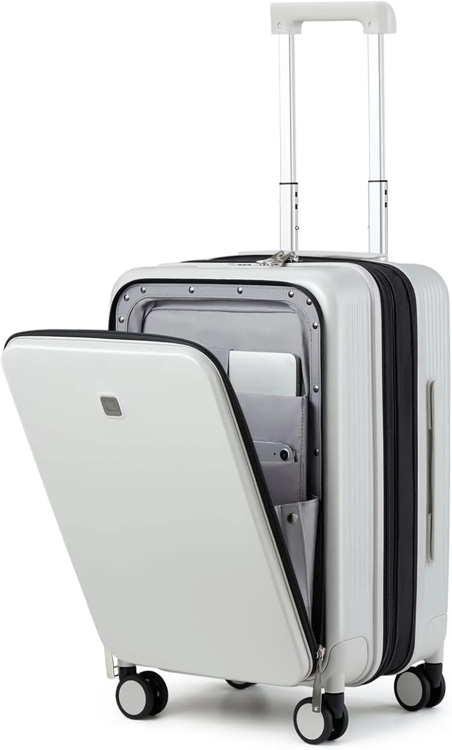 Expandable Suitcases with Wheels Hardshell Carry on Luggage