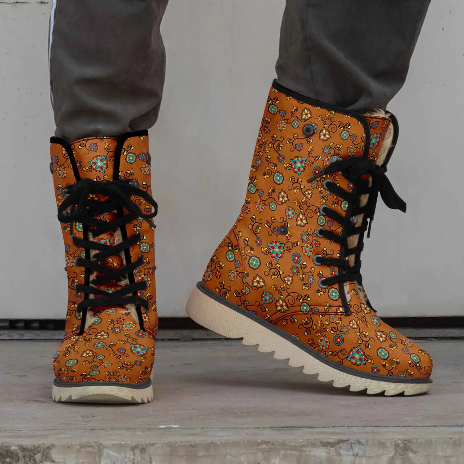 Fire Bloom Light Polar Winter Boots