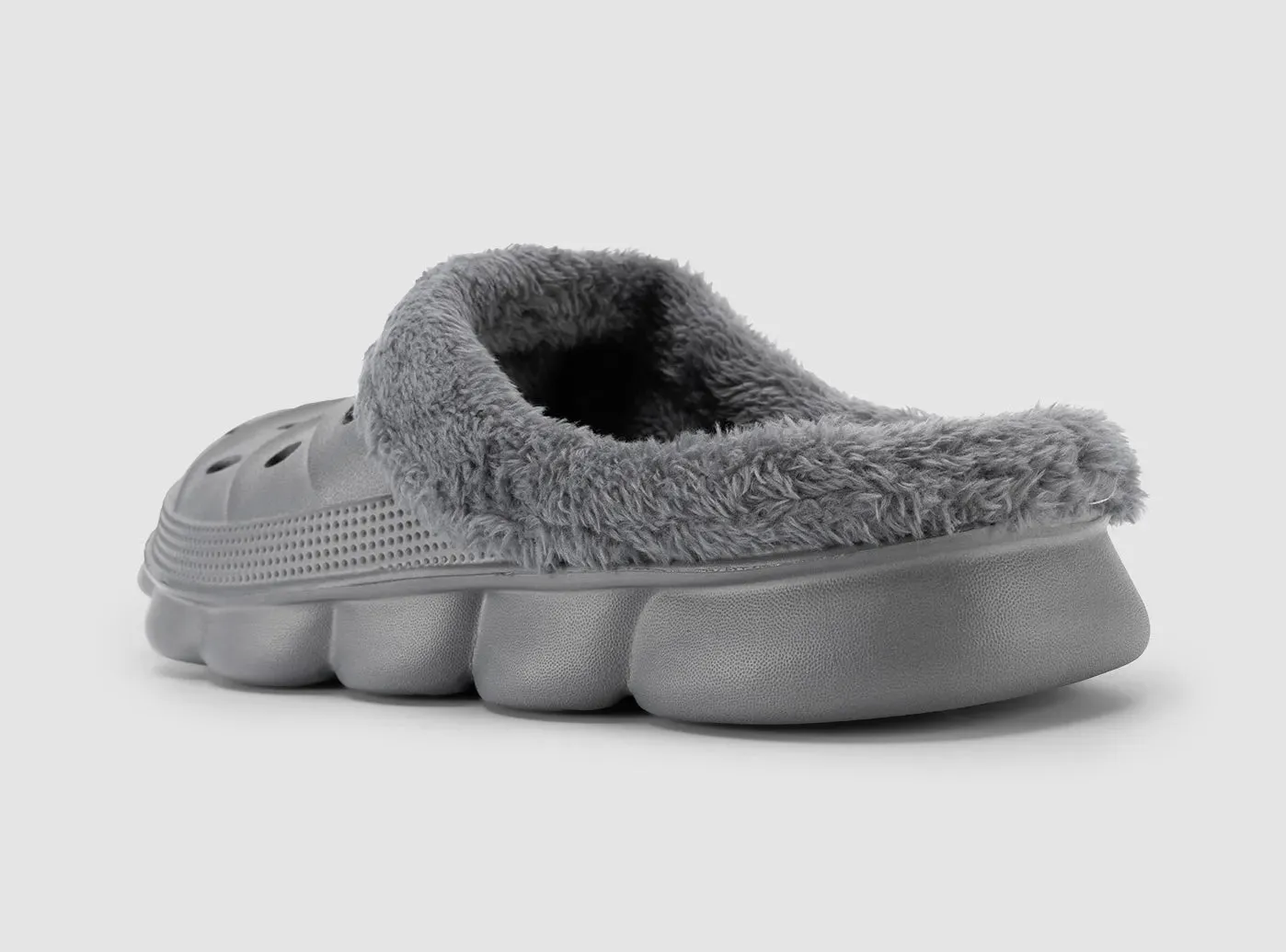 FitVille Men's Fur-lined Garden Clogs